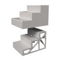 Husdjurstrappa 45 x 35 x 30 cm Petzone